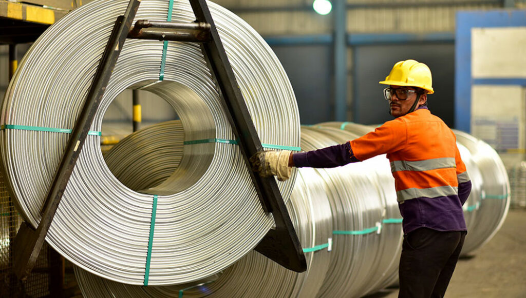 Largest supplier & exporter of Aluminium Wire Rods from India