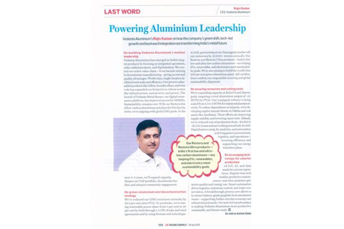 Powering Aluminium Leadership