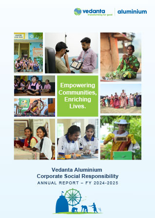 Vedanta Aluminium  CSR Annual Report FY 24-25
