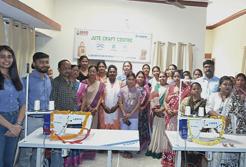 Vedanta Aluminium Inaugurates Jute Processing Centre Under Project Subhalaxmi