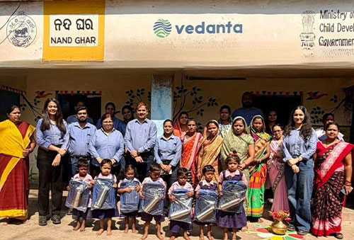 Vedanta Aluminium Provides Learning Kits to 2,300+ Children in Jharsuguda