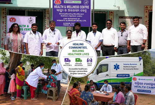 Vedanta Aluminium expands healthcare access with new Public Health Centre at Sunger, Sijimali